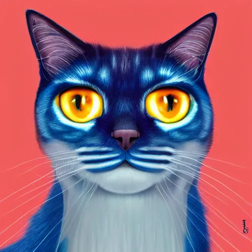 Image similar to symmetry!! portrait of beautiful ragdoll cat, long cat hairs, big cat eyes, colorful lighting, hyperrealistic, trending on pixiv fanbox, style of marvel cinematic universe,