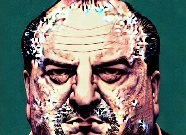 Prompt: a stylized portrait of tony soprano drawn by aleksander rostov, details, hyper - detailed, disco elysium, hd, hdr, 4 k, 8 k