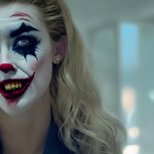 Image similar to amber heard as Joker