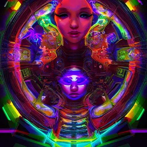 Image similar to skill magic geek inside matrix deepdream radiating a glowing aura stuff loot legends stylized digital illustration video game icon artstation lois van baarle, ilya kuvshinov, rossdraws,