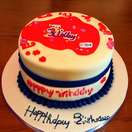 Image similar to birthday cake