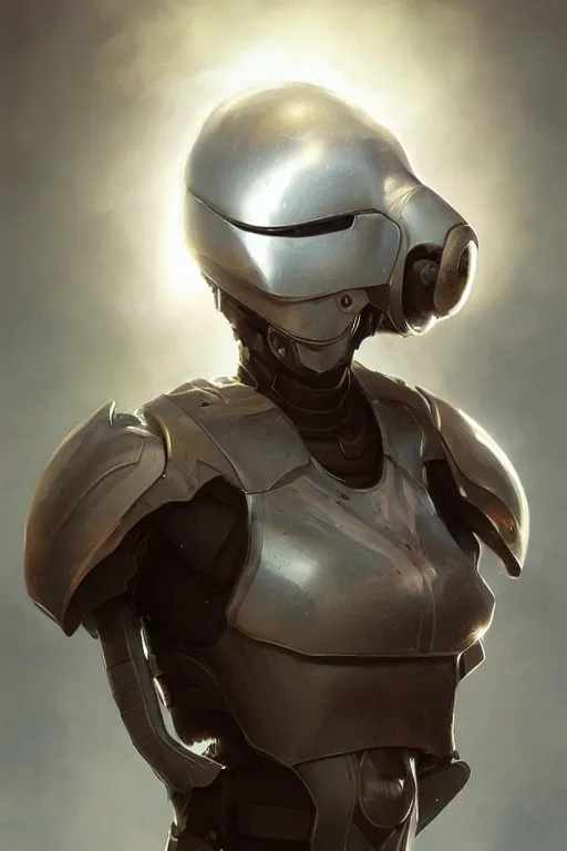 Prompt: ultra realistic illustration, beautiful child, with rays, eyes, sprouting from helmet, elegant, highly detailed, digital painting, concept art, soft, sharp focus, illustration, artgerm and greg rutkowski and alphonse much