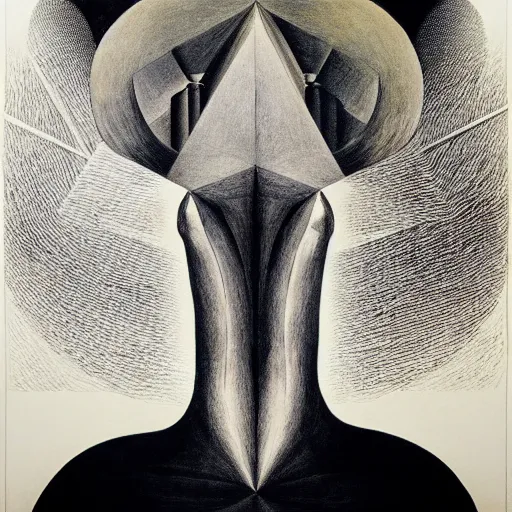 Image similar to lithography on paper secret artefact conceptual figurative post - morden monumental dynamic portrait drawn by william blake and escher and hogarth, inspired by magritte, illusion surreal art, highly conceptual figurative art, intricate detailed illustration, controversial poster art, polish poster art, geometrical drawings, no blur