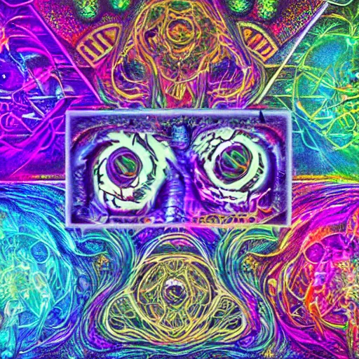 Image similar to dmt visions