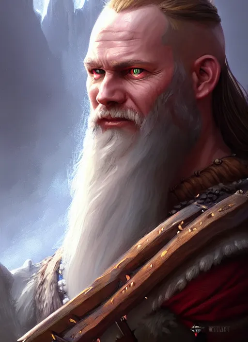 Image similar to a _ fantasy _ style _ portrait _ painting _ of viking rpg dnd oil _ painting _ unreal _ 5 _ daz. _ rpg _ portrait _ extremely _ detailed _ artgerm _ greg _ rutkowski _ greg