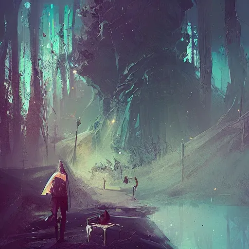 Prompt: the eternal passage of time, by ismail inceoglu