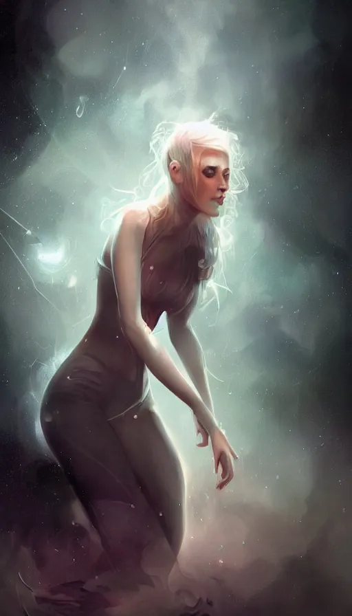 Image similar to techno artwork, by charlie bowater