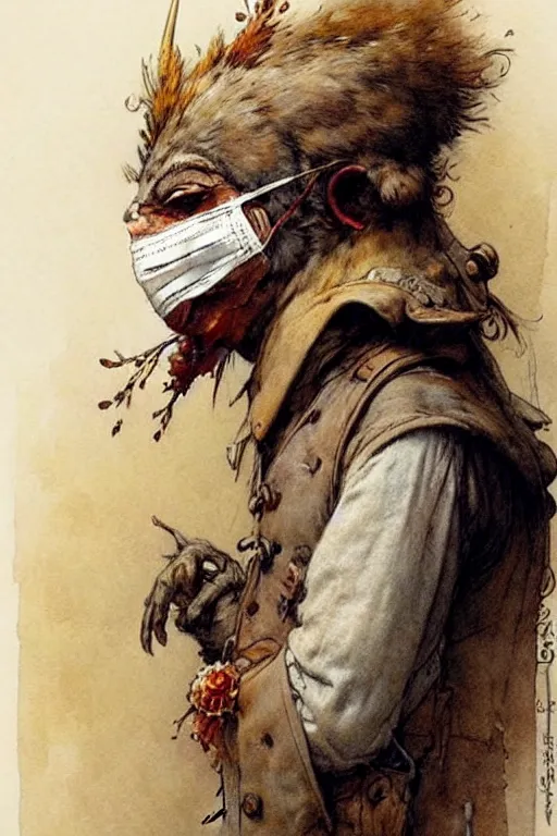 Prompt: ( ( ( ( ( traditional mask. muted colors. ) ) ) ) ) by jean - baptiste monge!!!!!!!!!!!!!!!!!!!!!!!!!!!