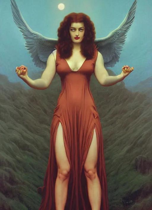 Prompt: the spirit thats the physical manifestation embodiment of the concept of sehnsucht, twin peaks poster art, old retro pulp, by michael whelan, rossetti bouguereau, artgerm, nostalgic, old fashioned