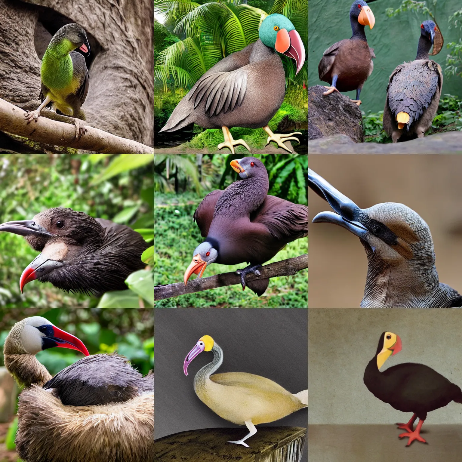 Prompt: dodo bird