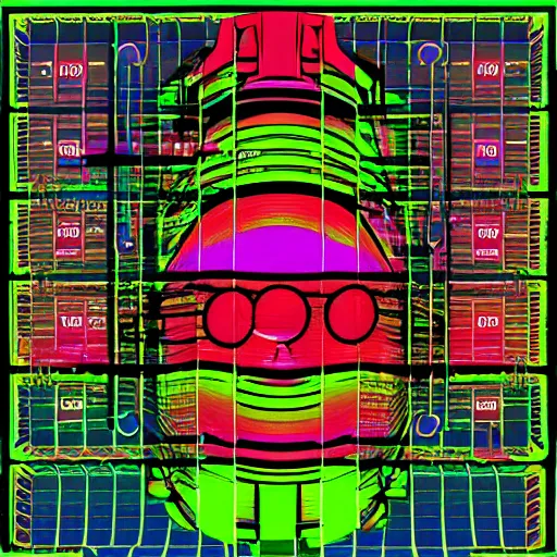 Image similar to human rotation acidwave