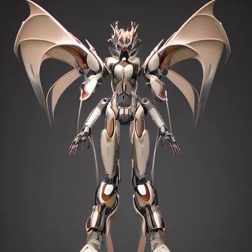 Prompt: bust of a beautiful majestic anthropomorphic humanoid robot mecha female dragon, with smooth and streamlined armor, standing and posing elegantly, well detailed dragon head with epic LED eyes and a warm maw, sharp and dangerous sleek design, two arms, two legs, long tail, beautiful digital art, artstation, DeviantArt, FurAffinity, professional, depth of field, close-up, hd, octane render, sunset lighting