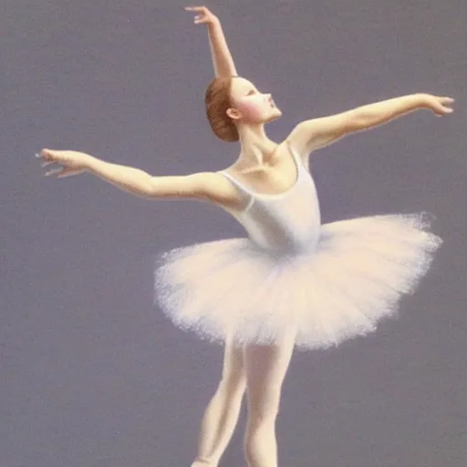 Prompt: ballerina dancing in a splash of milk, highly detailed