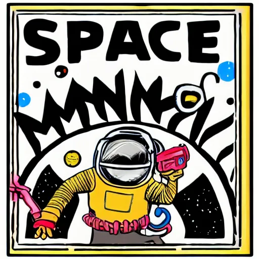 Image similar to space monkey mafia