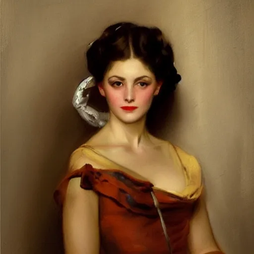 Prompt: a woman, art by vittorio matteo corcos