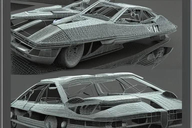 Prompt: intricate, 3 d, bmw m 1, style by caspar david friedrich and wayne barlowe and ted nasmith.