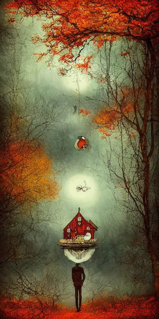 Image similar to autumn by alexander jansson