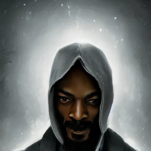 Prompt: portrait of snoop dogg as the grim reaper, league of legends amazing splashscreen artwork, splash art, natural light, elegant, photorealistic facial features, intricate, fantasy, detailed face, atmospheric lighting, anamorphic lens flare, cinematic lighting, league of legends splash art, hd wallpaper, ultra high details by greg rutkowski