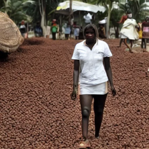 Image similar to ivory coast's cocoa curse