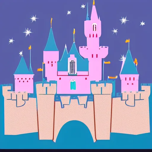 Image similar to sleeping beauty castle vector h 6 4 0