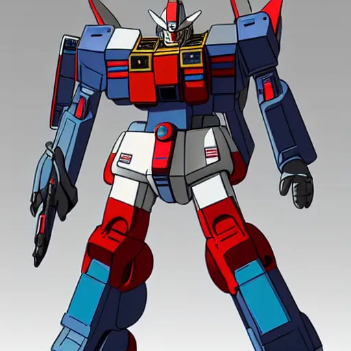 Image similar to rx-78-2 gundam in the style of banksey