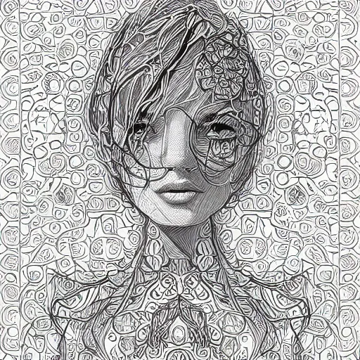 Image similar to the portrait of a beautiful and elegant young woman made up of peppers, an ultrafine detailed illustration by james jean, intricate linework, bright colors, final fantasy, behance contest winner, vanitas, angular, altermodern, unreal engine 5 highly rendered, global illumination, radiant light, detailed and intricate environment