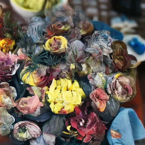 Image similar to a fruit basket on top of a kitchen table