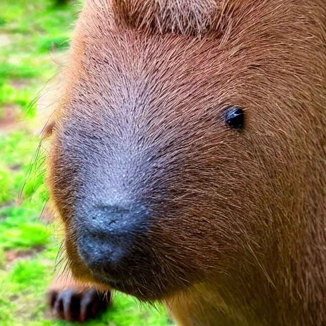 Prompt: original capybaras character in the style of a disney movie