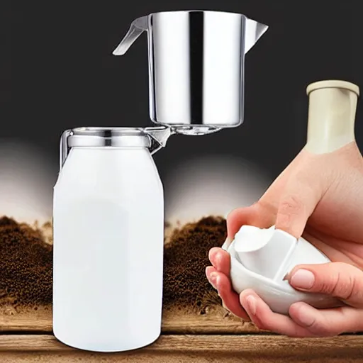 Image similar to hand held milk maker