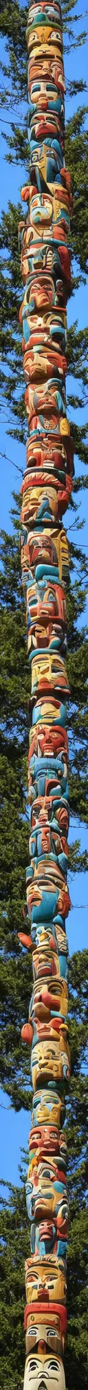 Image similar to totem pole