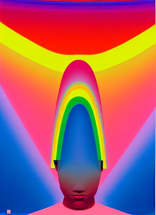 Prompt: prism by shusei nagaoka, kaws, david rudnick, airbrush on canvas, pastell colours, cell shaded, 8 k