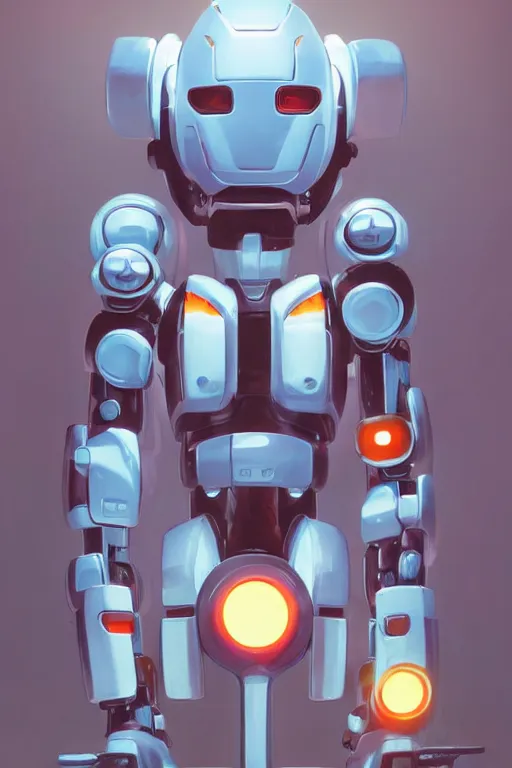 Image similar to metabots medabots medarotto medarot robot minimalist comics helmet mask neon cybereye, behance hd by jesper ejsing, by rhads, makoto shinkai and lois van baarle, ilya kuvshinov, rossdraws global illumination ray tracing hdr radiating a glowing aura