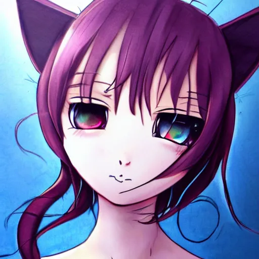 AI Art: catgirl by @Autumn Cloud