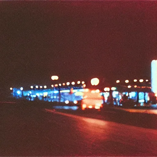 Prompt: dismal nights, photo, color, kodachrome, accurate, film grain