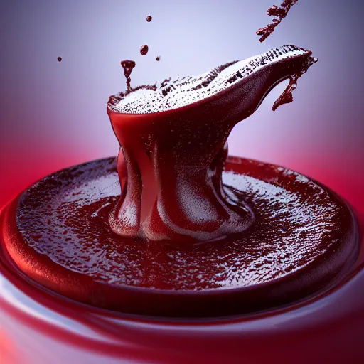 Image similar to 3 d model cgi liquid chocolate tornado splash 3 d render, global illumination, hdri, redshift render, ultra glossy surreal concept art, cinematic, 4 k