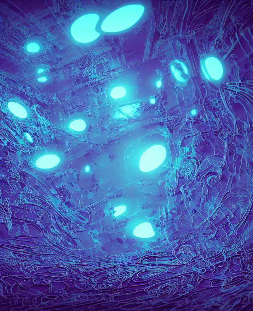 Image similar to trapped in my conscious, utopian galaxy, plasma, inrecately detailed, sky falling, look me inside of my eyes, transparent thermal being, thermal, bioluminiscent creatures, intricate artwork by beeple. octane render, trending on artstation, greg rutkowski very coherent symmetrical artwork. cinematic, hyper realism, high detail, octane render, 8 k