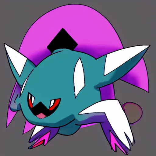 Image similar to void creature, pokemon style