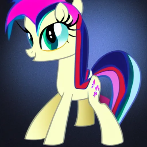 Image similar to jared leto as a my little pony character