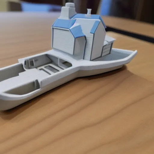 Image similar to 3 d printed benchy boat