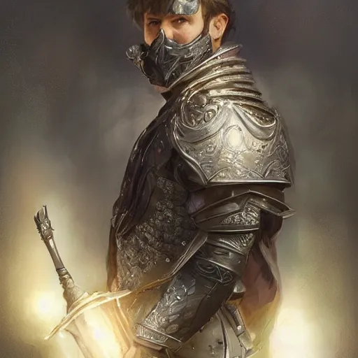 Image similar to a beautfiul award winning commission portrait of a man wearing diamond victorian armour,digital art,art by greg rutkowski,character design by charles bowater,photorealistic,ross tran,hyperdetailed,detailed face,fascinating,2021,western comic style