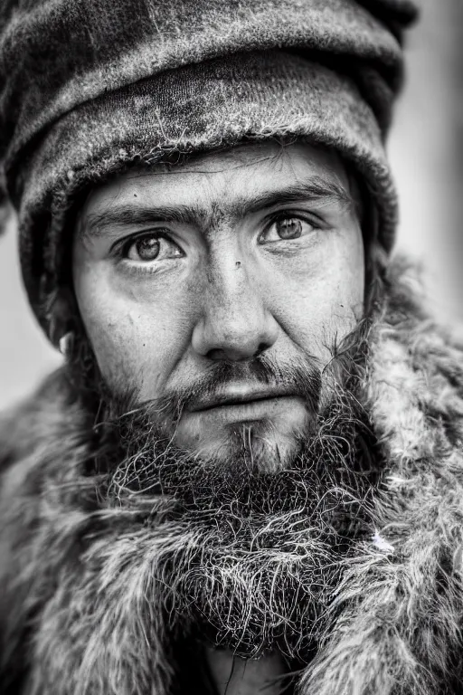 Prompt: Photo of Native Russian man Keeanu Reevees, portrait, skilled homeless, realistic, detailed, Keeanu Reevees, photorealistick, Sony A7R