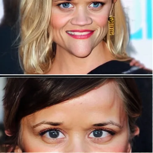 Image similar to rice on reece witherspoon face