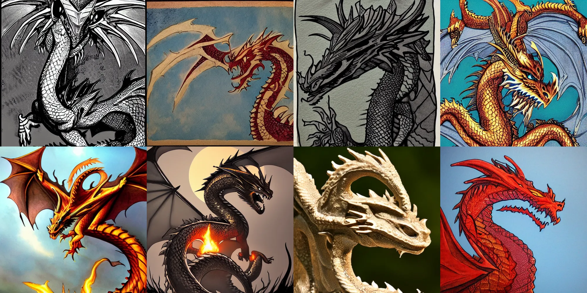 Image similar to dragon