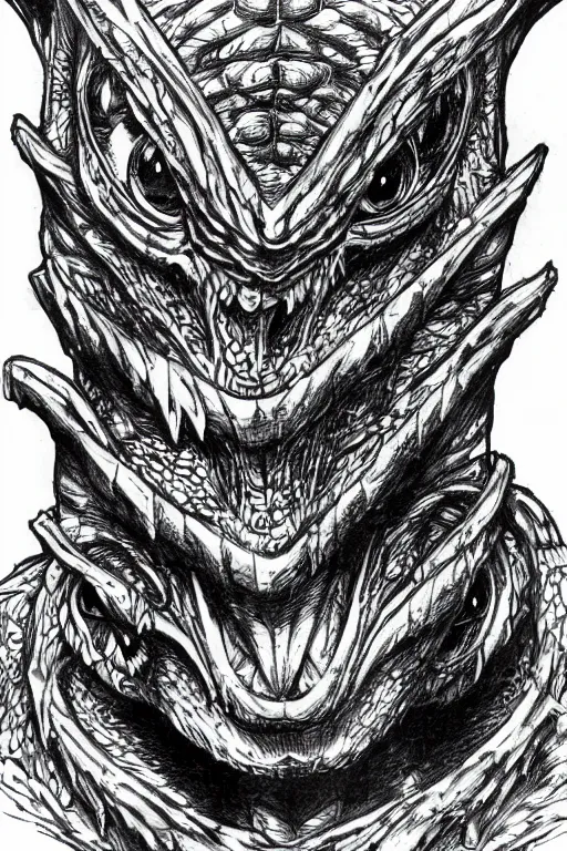 Image similar to frog goblin, symmetrical, goblin, highly detailed, digital art, sharp focus, trending on art station, kentaro miura manga art style