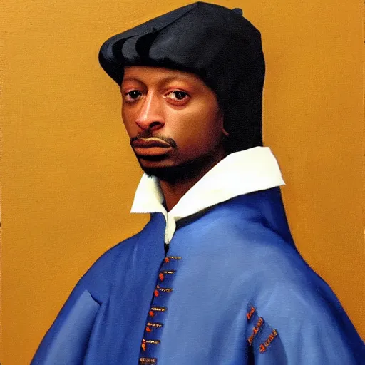 Image similar to a painting of 2 1 savage in knights armor by vermeer