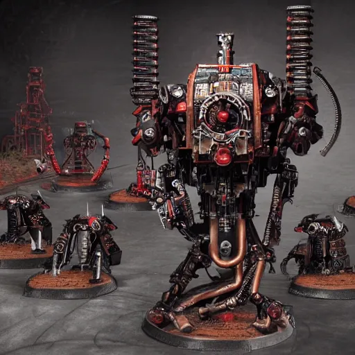 Image similar to adeptus mechanicus