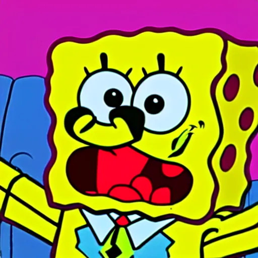 Prompt: spongebob banned episode
