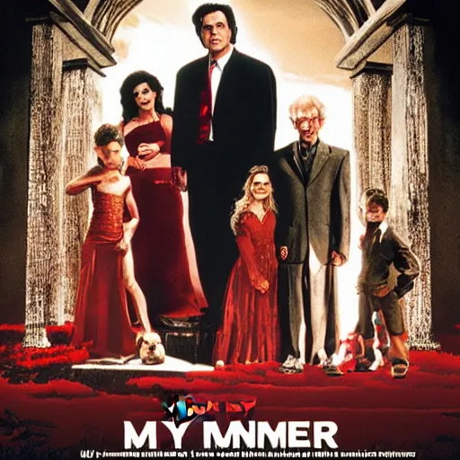 Prompt: promotional movie poster for movie titled My Cousin Vinny Part Deux The Temple of Doom, starring The Lannister Family, photorealistic