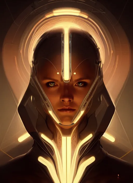 Prompt: symmetry!! portrait humanoid animal, tech wear, scifi, glowing lights!! intricate elegant, highly detailed, digital painting, artstation, concept art, smooth, sharp focus, illustration, art by artgerm and greg rutkowski and alphonse mucha