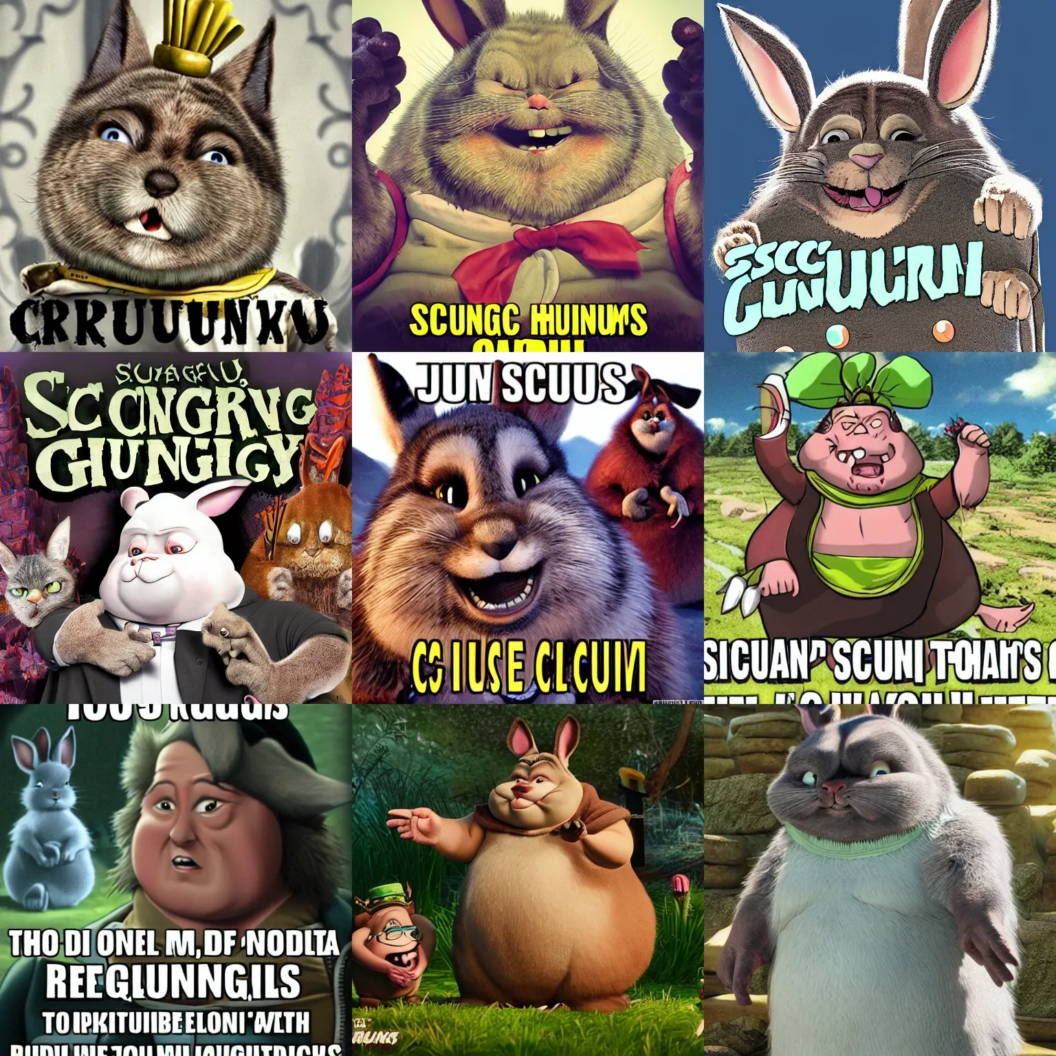 Prompt: Scrungus mungus tungus chungus